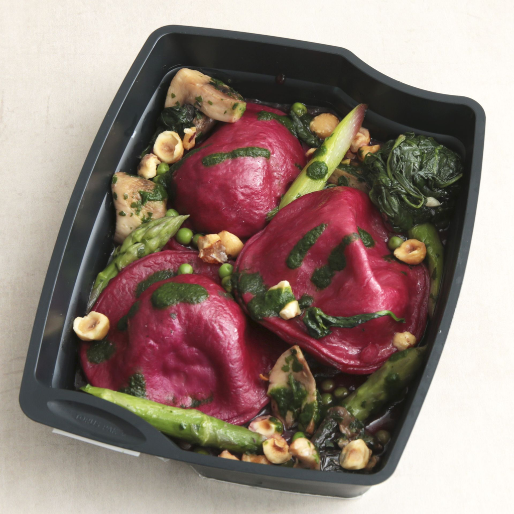 Ravioles de champignons, ricotta et noisettes.webp