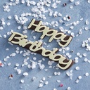 [000157*] Happy Birthday chocolate plate