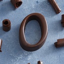[002136*] Chocolate birthday number 0