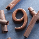 [002145*] Chiffre en chocolat n°9