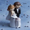 [002801*] Couple mariés gâteau