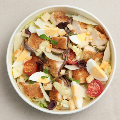 [006884*] Großer Caesar Salat