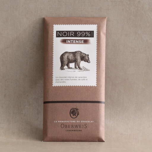 [007108*] Dark chocolate bar 99% - 90 g