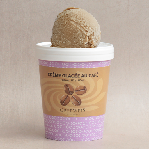 [010575*] Coffee ice cream 1/2 L