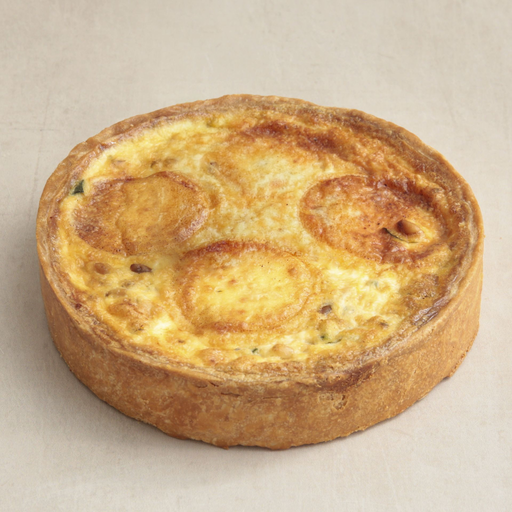 [011005*] Quiche au chèvre, courgette et miel