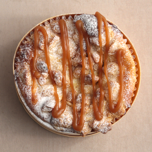 [011052*] Crumble pommes-caramel