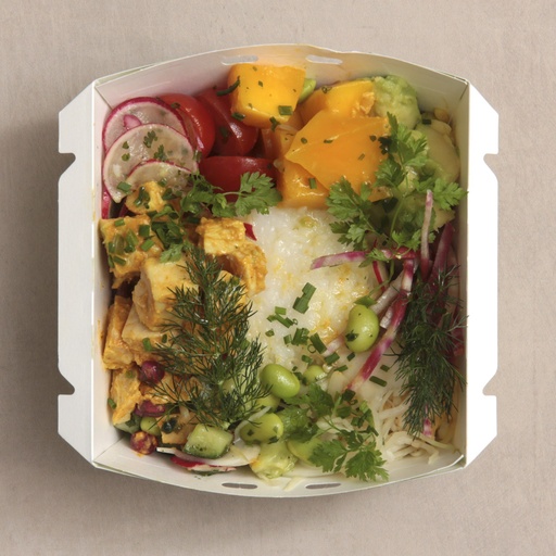 [012177*] Pokebox chicken, mango, avocado