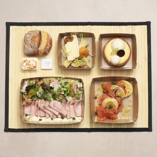 [012550*] Meal tray "Variété Gourmande"