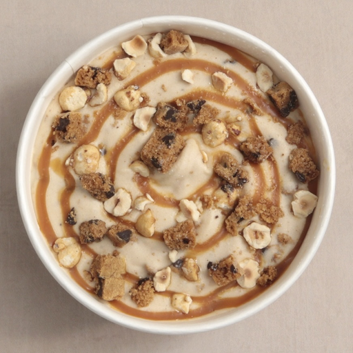 [013061*] Hazelnut-cookie ice cream delight