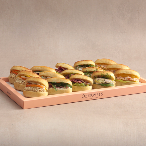 [013372*] Mischung von belegten Mini-Sandwiches 