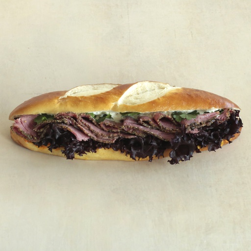 [013414*] Pastrami pretzel bread 