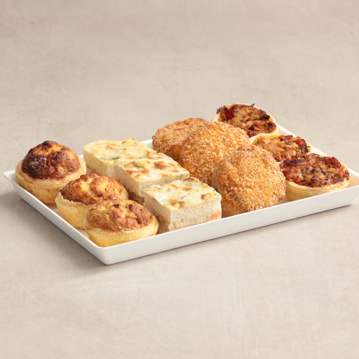 [014214*] Assortiment de mises en bouche chaudes 