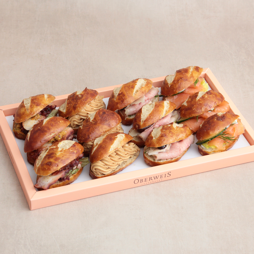 [014217*] Mini-Bretzel-Sandwiches