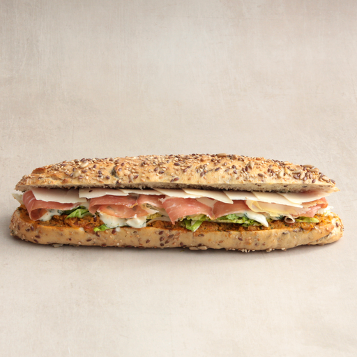 [014403*] Vollkornbrot, Parmaschinken
