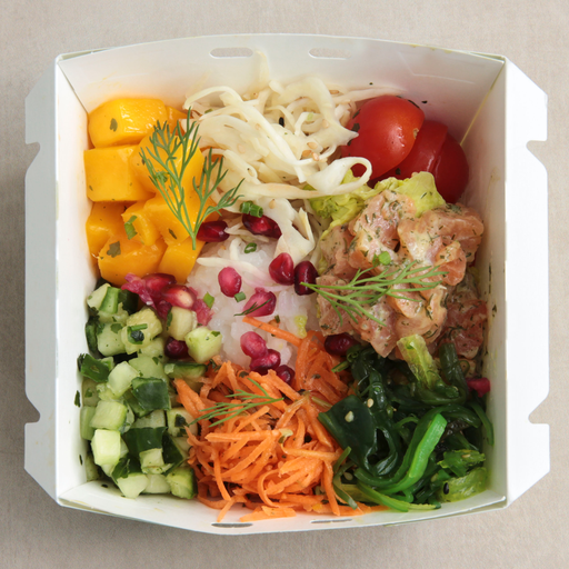 [014449*] Pokebox mit Lachs 