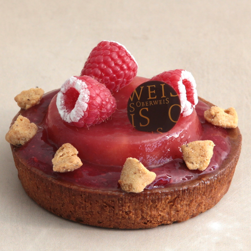 [014636*] Apple-raspberry tartlet