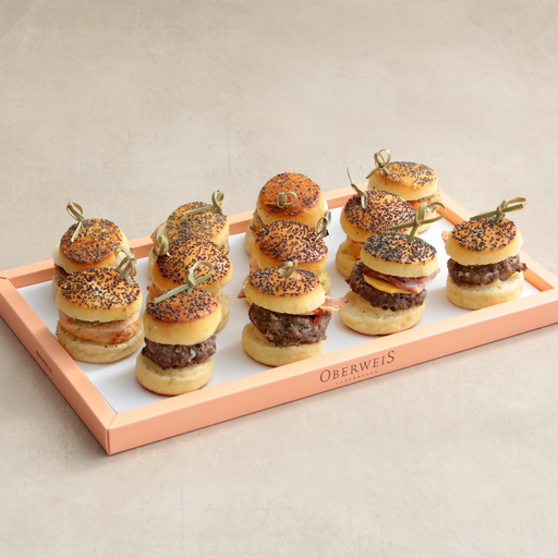 [014649*] Plateau de 12 mini burgers 