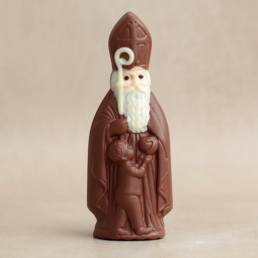 [003157*] Saint Nicolas made of milk chocolate - small