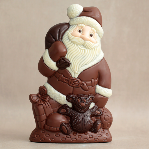 [003168*] Weihnachtsmann aus Vollmilchschokolade - Groß