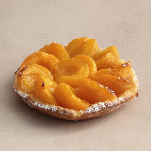 [000179*] Apricot yeast dough tartlet