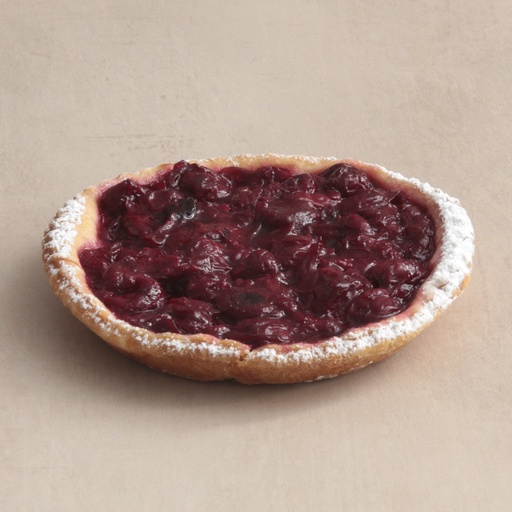 [000180*] Cherry yeast dough tartlet