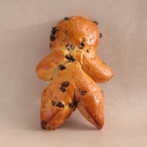 [000204*] Bonhomme aux pépites de chocolat