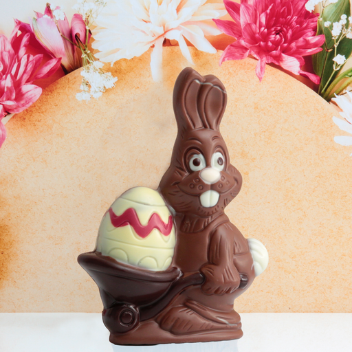 Häschen mit seiner Schubkarre T1