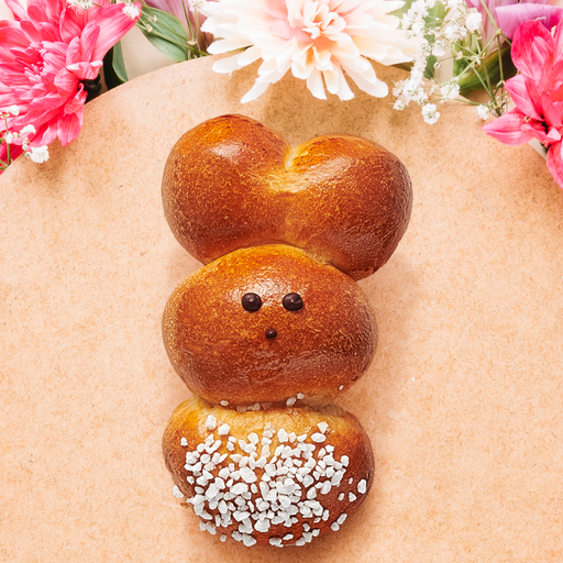 [004077*] Hasenkopf Halb-Brioche