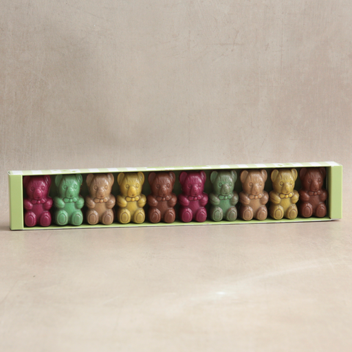 [000233*] 20 oursons praliné noisette