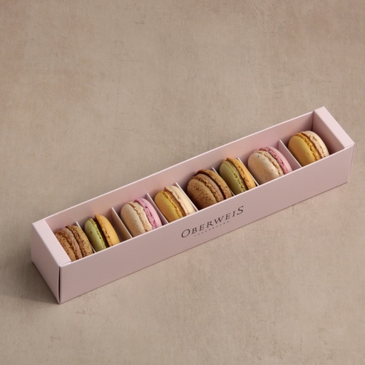 [004521*] Assortment of 8 autumn macarons