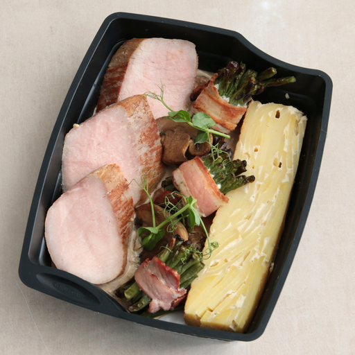 [004675*] Kalbsfilet mit Champignoncremesauce
