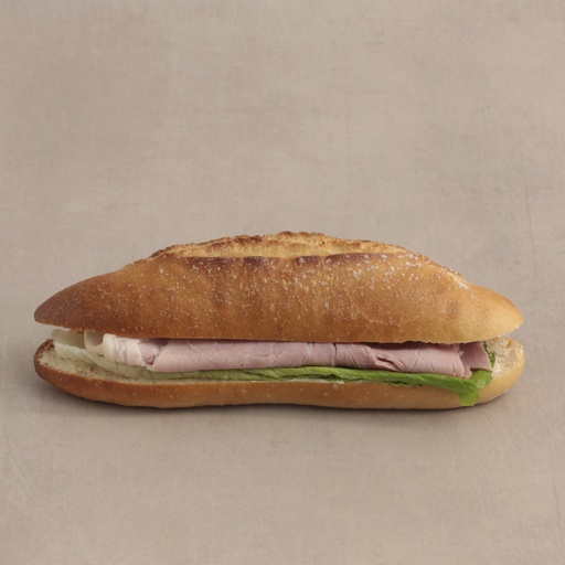 [000079*] Belegtes Schinkenbrötchen
